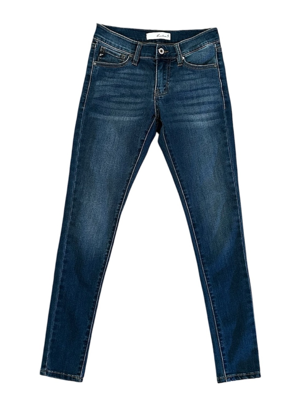 Slim Dark Blue Women’s Jeans - Unbranded